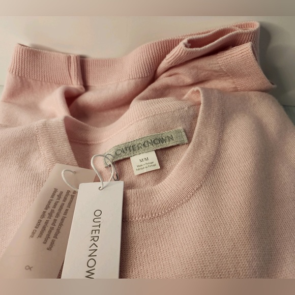 Outerknown 100% Supersoft Wool Palisades Pocket Long Sleeve Crewneck Sweater - Picture 11 of 14